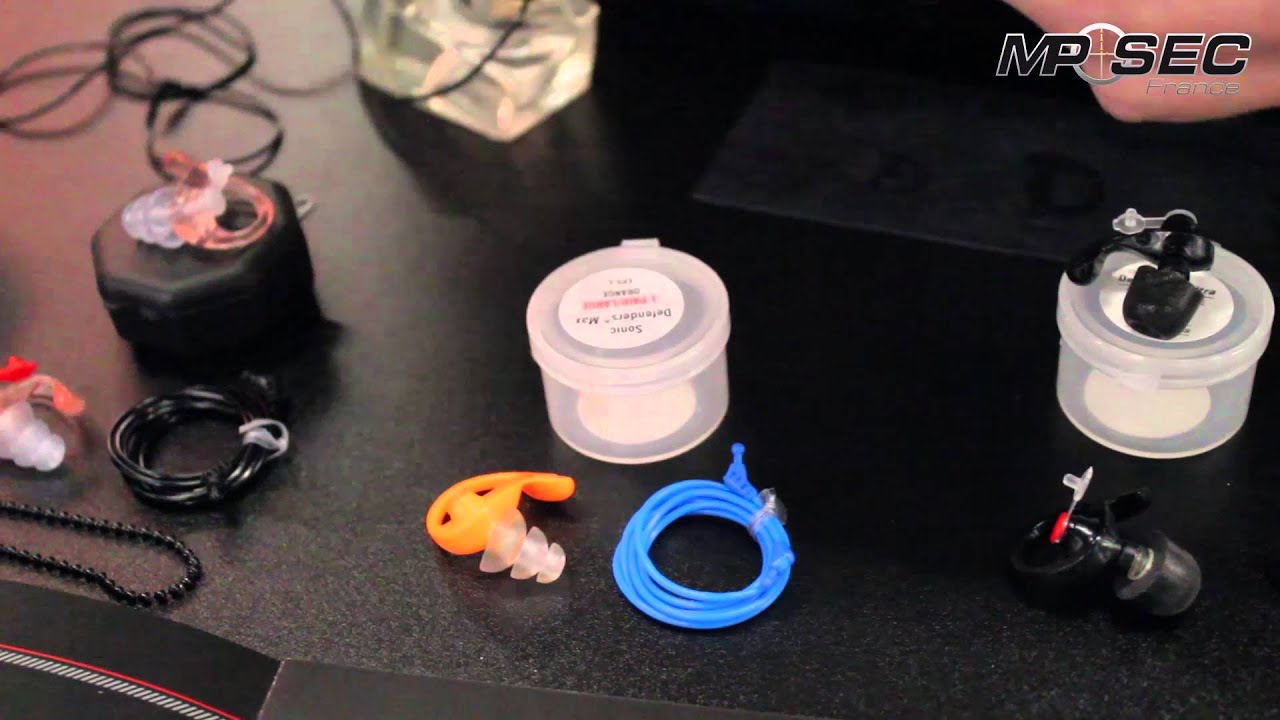 Bouchons D'Oreille Surefire EP3 Sonic - Protection Auditive Silicone