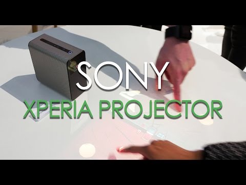 Sony Xperia Projector first look