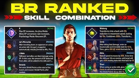BR rank NEW character combination | Best Character character combination in Free Fire