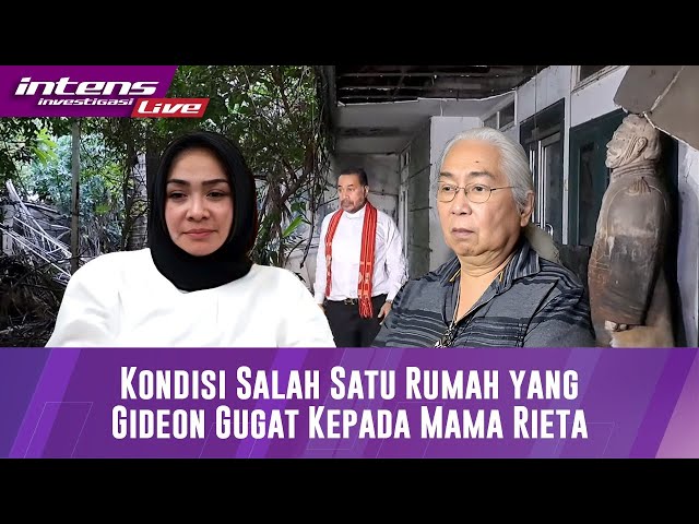 LIVE! Detik-Detik Gideon Tengker Kunjungi Rumah Tempat Yang Digugat Ke Mama Rieta class=