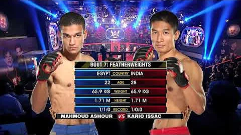 #MMA# Isacc kario Maheo(Mao) vs Mahmoud Ashour (Eg...