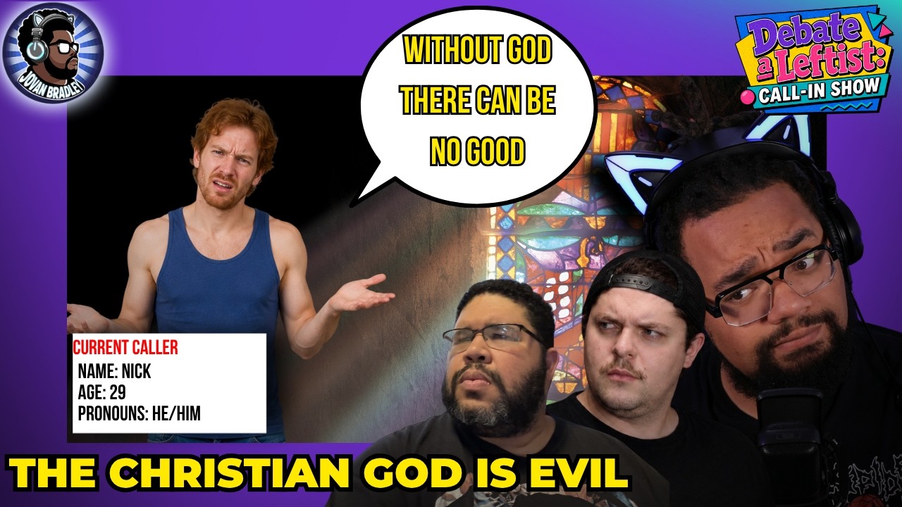 Theist tries really hard to defend gods actions || JOVAN DEBATES