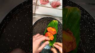 King fish masala fry flavour with turmeric leaf yummy shorts viral