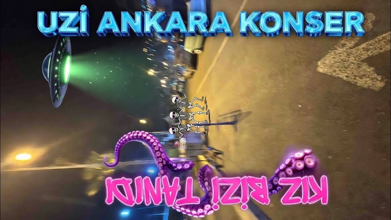 (tam ekran dik izleyin) KIZ BİZİ TANIDI!!! UZİ ANKARA KONSER