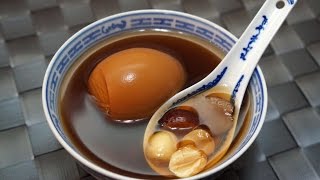 Hong Kong  Dessert Recipe : Sang Ji Sheng Tea with Lotus Seed and Egg