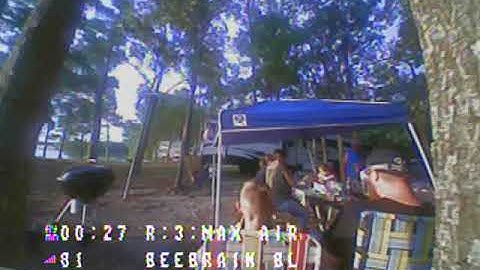 AcroBee Beebrain Brushless - Camp Site Rip Session