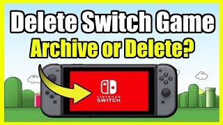Are you wanting to free up space on your nintendo switch??? can delete
a game switch or archive game. when off ...