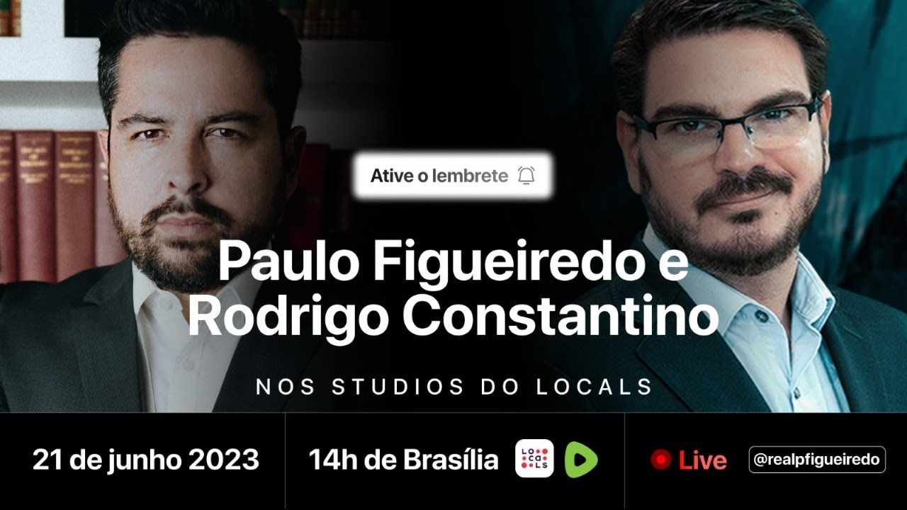 Rodrigo Constantino & Paulo Figueiredo 4 – AO VIVO DOS STUDIOS DO LOCALS