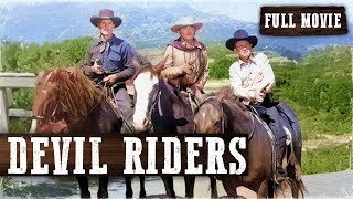 DEVIL RIDERS | Buster Crabbe, Al St. John | Full Western Movie | English | Free Wild West Movie