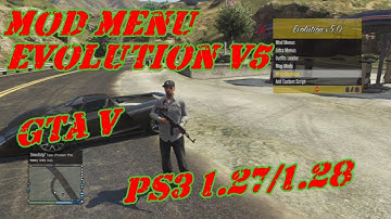 MOD MENU GTA V TOP PS3  1.27/1.28 DEX/CEX BLES/BLUS +DOWNLOAD