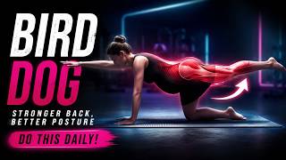 Safest Core Exercise for Pregnant Moms 🧬 #BirdDog#BirdDogExercise #PregnancyFitness #FitMomToBe