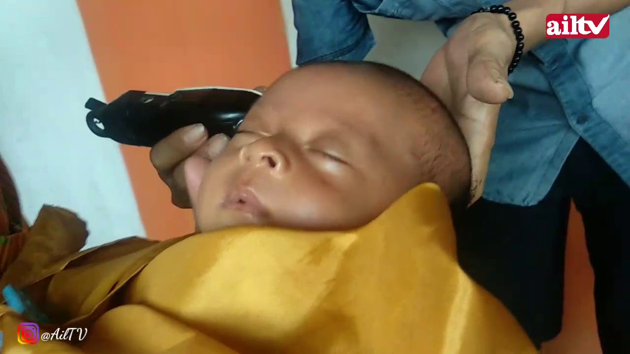  Potong  rambut  bayi  aman AHID MAHER MUBAROK YouTube