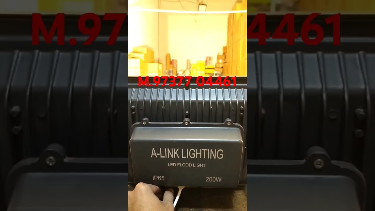 (2 in 1) 200w Led Flood Light - Back Chawk 