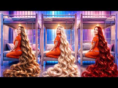 Брюнетки vs Блондинки vs Рыжие в Тюрьме! Я Попала в Тюрьму Из-за Волос