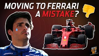 2020 isn't looking like a competitive season for ferrari, and with
mclaren strong after the first two rounds, should sainz be regretting
his move to ...