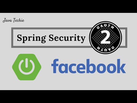 Spring Security - OAuth2 Example Using Facebook | SpringBoot | Java Techie