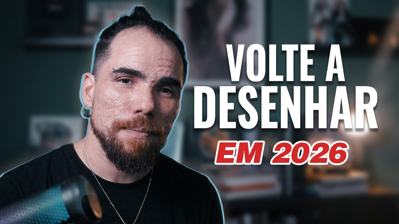 Se Você está Pensando em DESISTIR de DESENHAR, Assista a Isto Antes