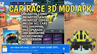 Car Race 3D Mod Apk V.1.294 Terbaru 2025 Unlimited Coins & Unclok All Cars Link Mediafire screenshot 5