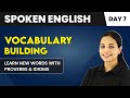 Learn New Words With Proverbs and Idioms - Vocabulary Building (Day 7) | Spoken English Course📚
