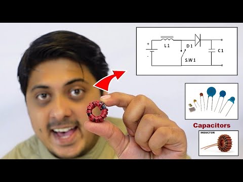 QUICK PRACTICAL - INDUCTOR & CAPACITOR WORKING | ROLE in DC to DC Voltage Step-up Converter (PART-1)