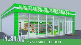 Yusuflanbu - Supermarket Simulator 14.Bölüm (Fiyatları Uçurdum)