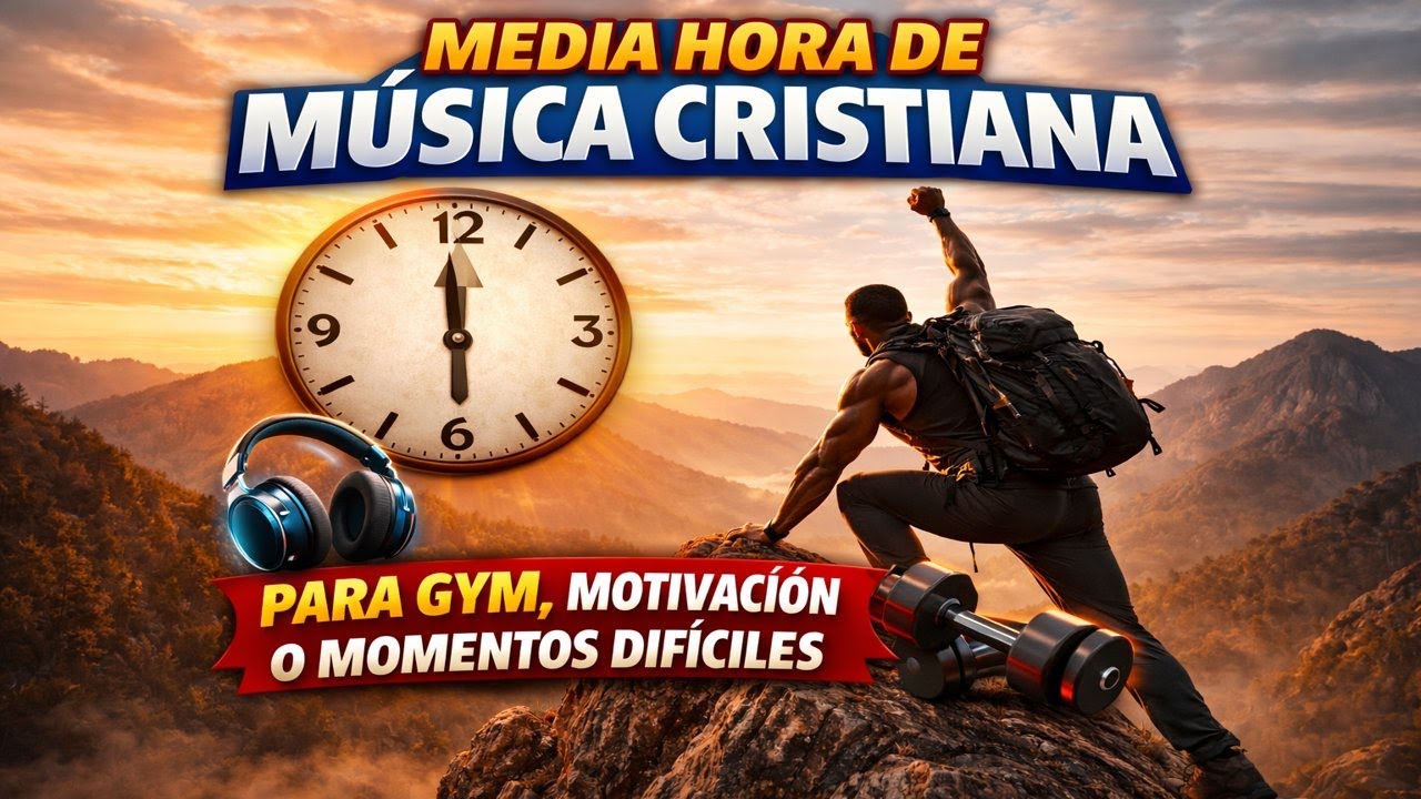 MEDIA HORA DE MUSICA CRISTIANA PARA GYM, MOTIVACION Y MOMENTOS DIFICILES AL ESTILO MENSAJEROS 3.0