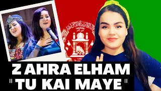 REACTION Top Hazaragi Songs "Zahra Elham - Tu Kai Maye"ری اکشن بهترین آهنگهای هزارگی زهرا الهام