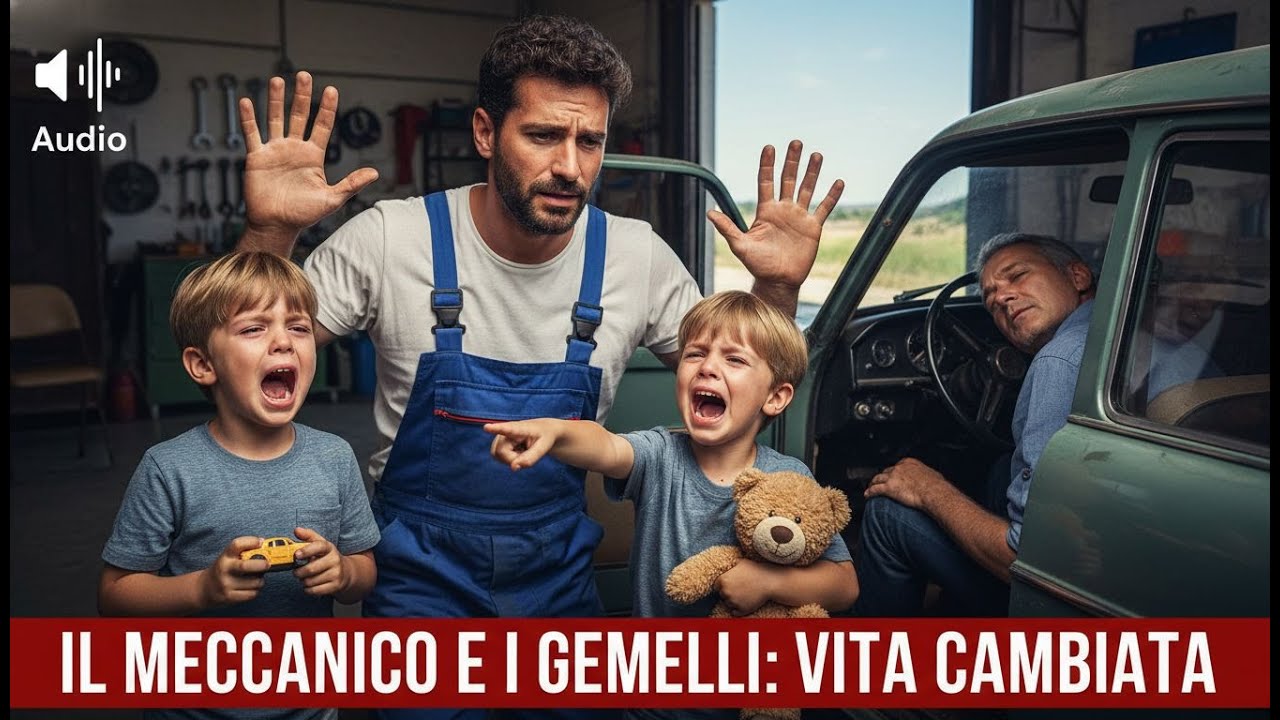Il meccanico gay soccorre gemelli urlanti 