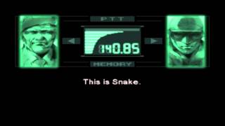 Metal Gear Solid - Metal Gear Solid (PS1 / PlayStation) - Cavern - User video