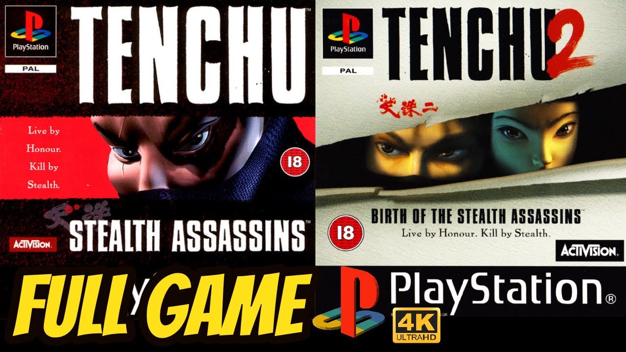 Tenchu COLLECTION [PS1] Gameplay Walkthrough FULL GAME [4K60ᶠᵖˢ UHD🔴 ...