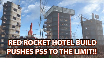 FALLOUT 4 RED ROCKET HOTEL BUILD PUSHING NEXT GEN TO IT