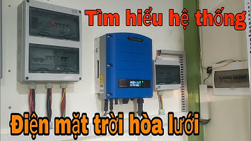 Nguyên lý hoạt động của hệ thống điện mặt trời hòa lưới