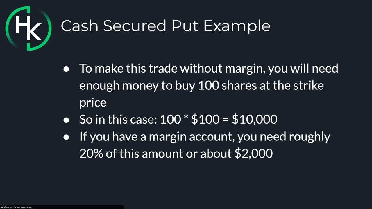 Introduction to Options Class - HaiKhuu 3/6/2022
