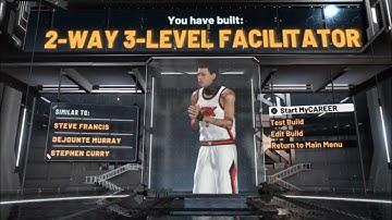 HOW TO MAKE A TWO-WAY 3-LEVEL FACILITATOR IN NBA 2K20