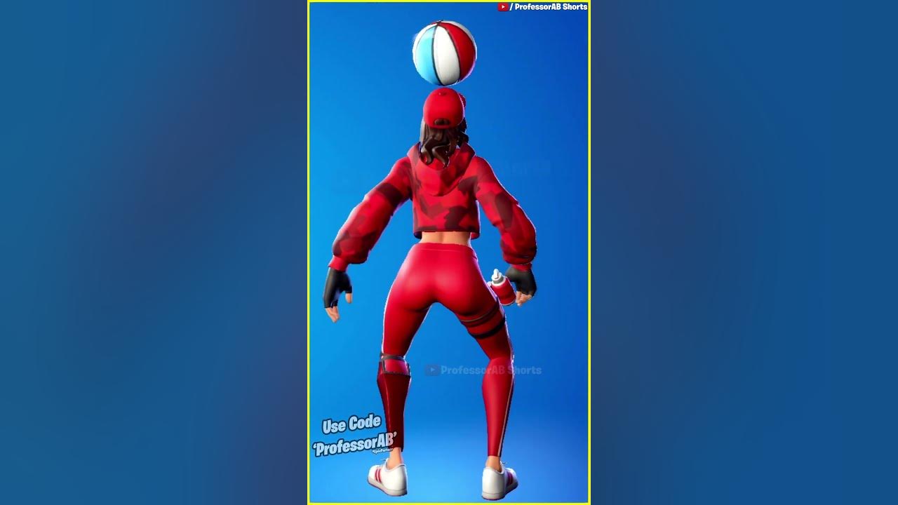 Fortnite Baller Emote With Ruby Skin Thicc 🍑😘😜😍 YouTube