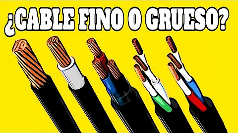 ¿Por qué son mejores los cables más gruesos?