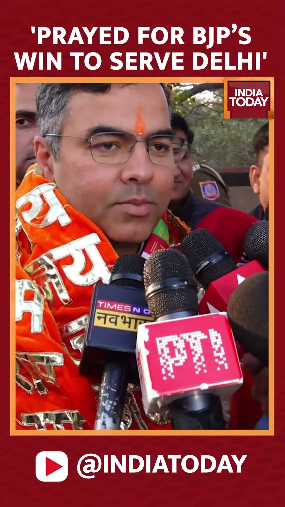 Delhi Elections 2025: BJP’s Parvesh Verma Says Exit Polls Indicate Clear Win | India Today