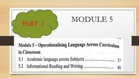 MODULE 5/5.1&5.2/#lac #academiclanguage #informationalreading #informationalwriting