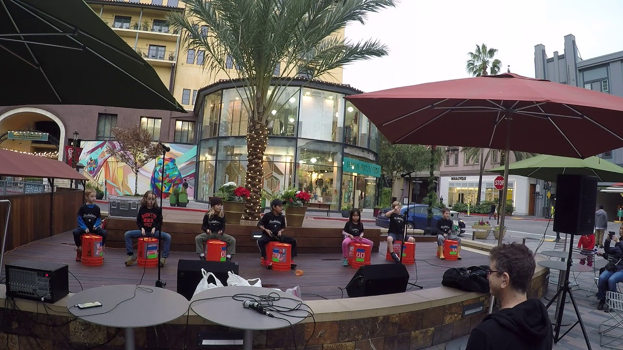 Pearl Bucketeers-Bad News Bears Theme-Santana Row 12/5/18