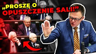 Posłowie PiS przeszli samych siebie podczas przemówienia pielęgniarki. Hołownia wskazał im drzwi image