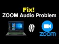 How To Fix Audio Problem In Zoom Meetings PC Laptop mp3