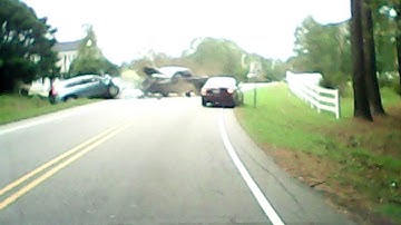 Dash Cam Captures Shocking Head-On Collision
