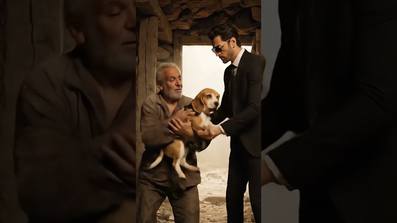Man in Suit Delivers Beagle in Abandoned Mine | Real-Life Moment