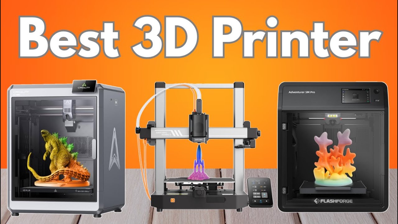 5 Best 3D Printers 2025 – Easy & Reliable - YouTube