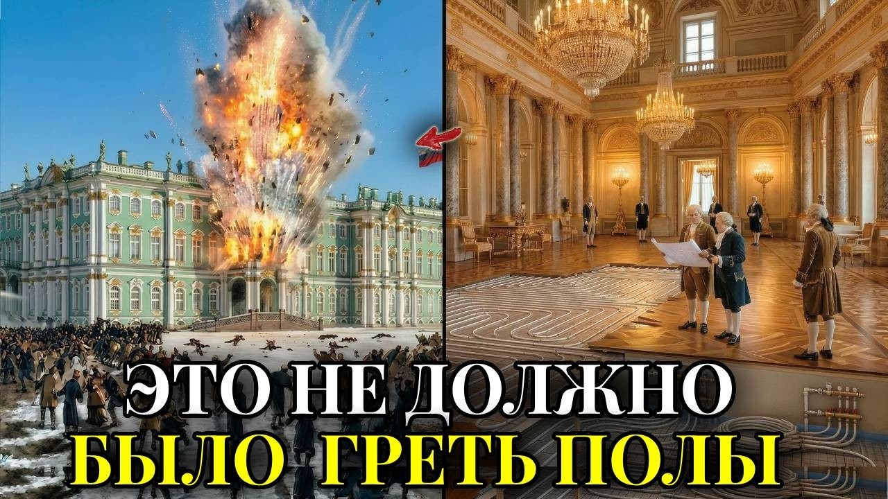 ТАЙНЫЕ ТЕПЛЫЕ ПОЛЫ 19 ВЕКА. Как ОТАПЛИВАЛИ ГИГАНТСКИЕ замки без ЭЛЕКТРИЧЕСТВА?