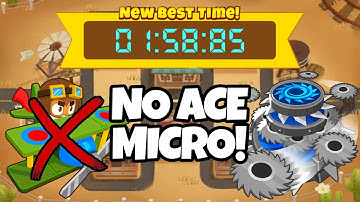 BTD6 Race Tutorial || "Using the Middle to your advantage" in 01:58.85 (with Written Guide/Pushable)