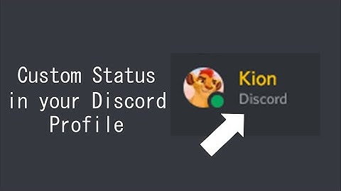 How to Set Custom Status in your Discord Profile | Discord Tips