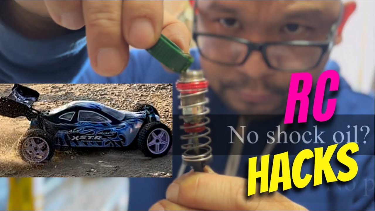 RC simple hacks on Soldering and Shock oil with Bashing Jan 2022 