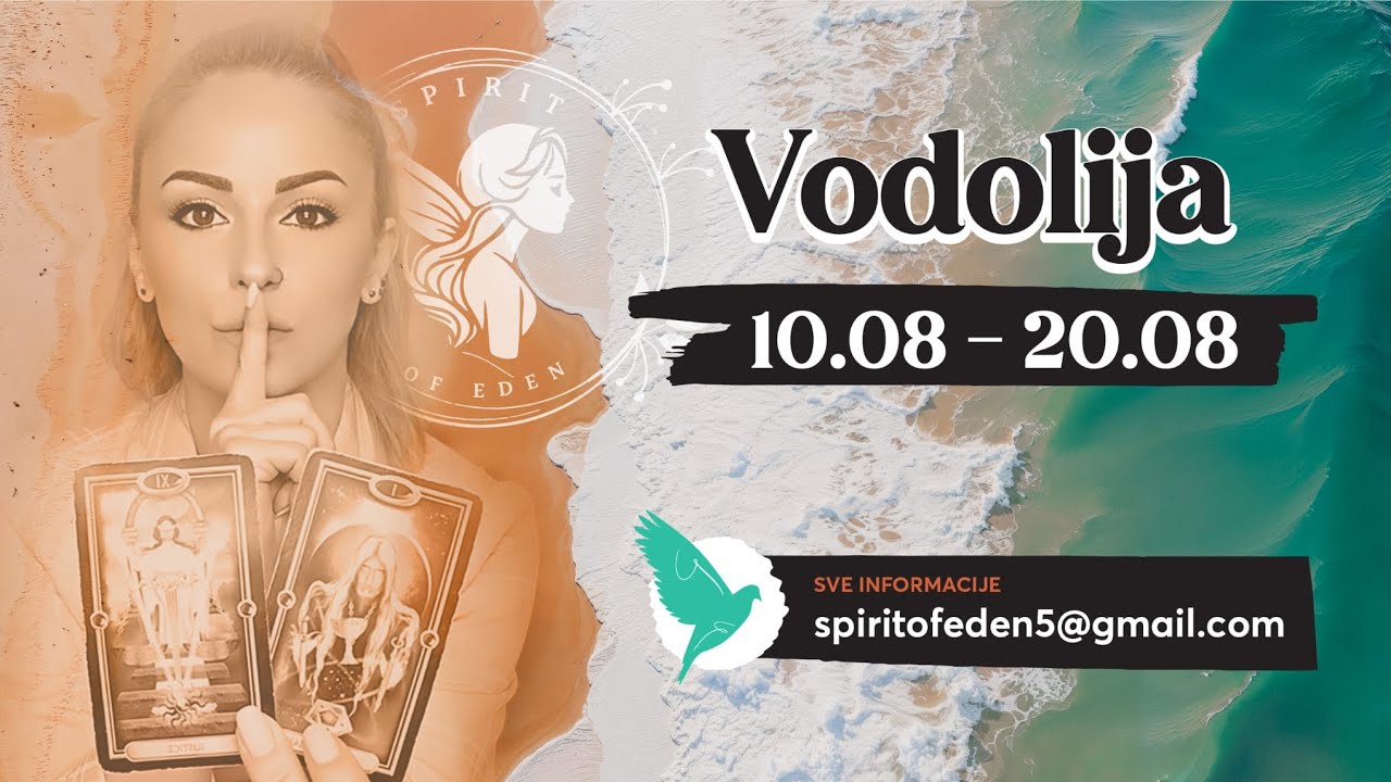 Znak: Vodolija ♒ Period: 10.08.-20.08. ✅ Sad ste na istim talasnim dužinama 💯