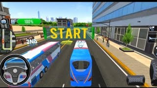 Bus Simulator : 3D Bus Game - Road Race with Bus - Android GamePlay screenshot 4